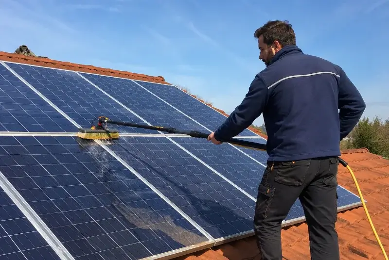 Nettoyage et entretien de panneaux solaires à Oriol-en-Royans